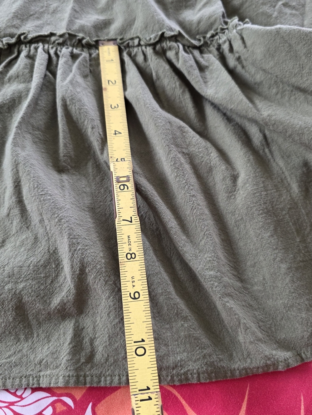 Cotton DropWaist Summer Dress Size XL XXL Comfortable Dresses - Picture 13 of 16